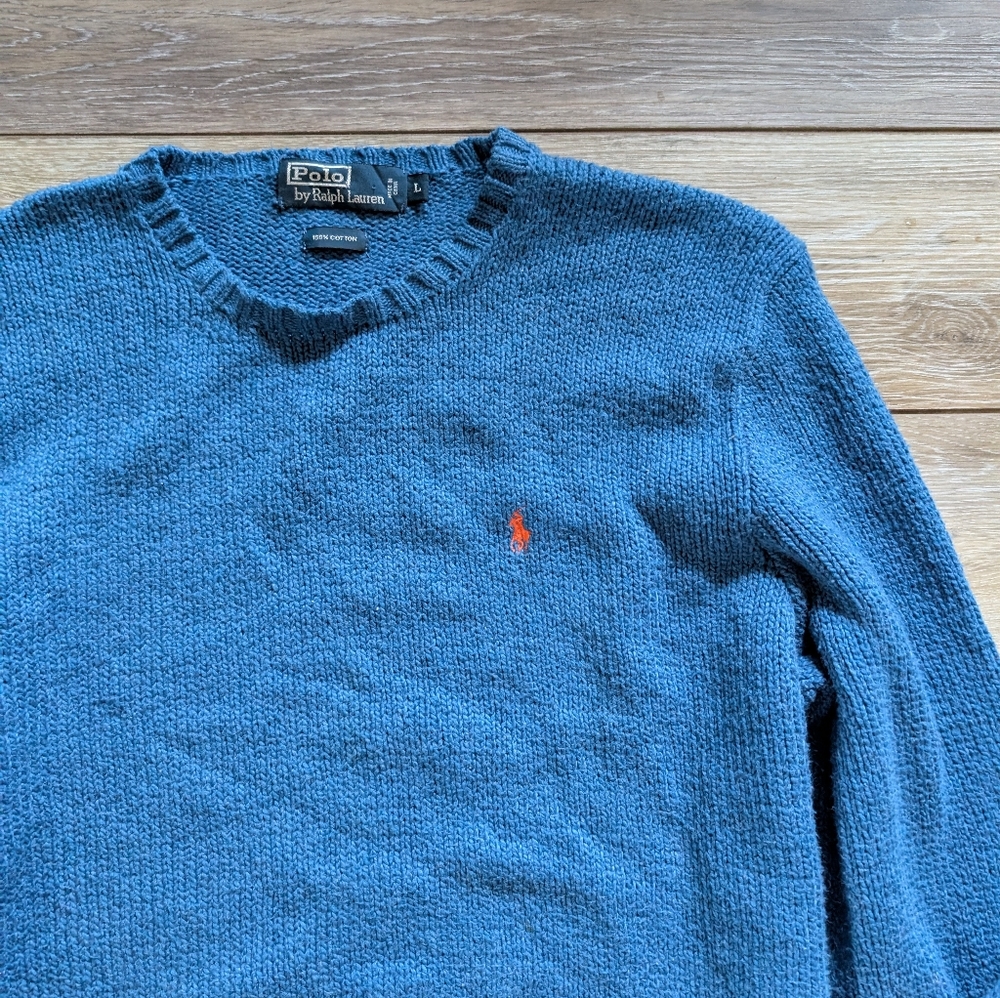 Ralph Lauren Blue Sweater for Men